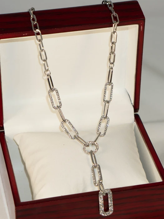 Колье "Классика" (серебро) (И3) 14509