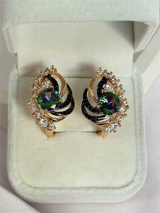 Серьги "Шарлотта" (Б5) 19559 - фото 141811