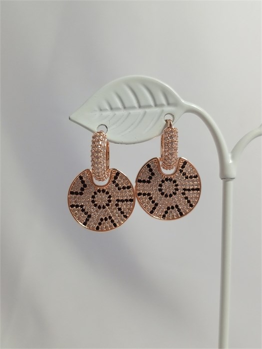 Серьги "Тайна вселенной" (А6) 19560 - фото 141815