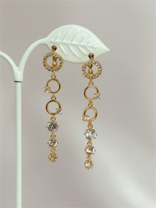 Серьги "Весенняя капель" (Г2) 19563 - фото 141831