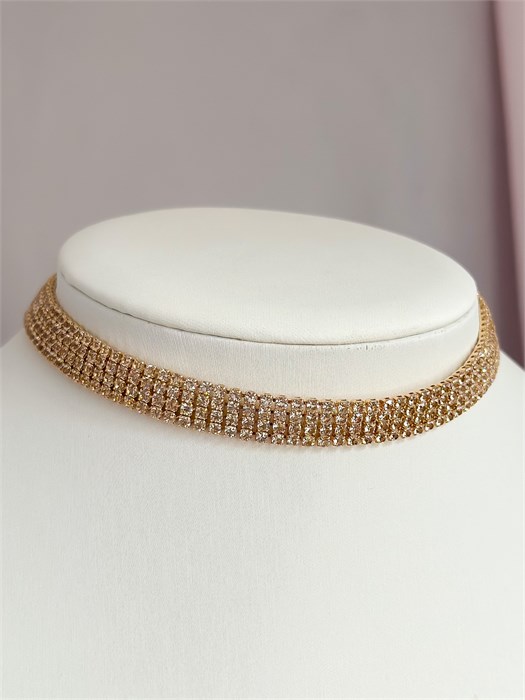 Колье "Сияние кристаллов" (И) 19615