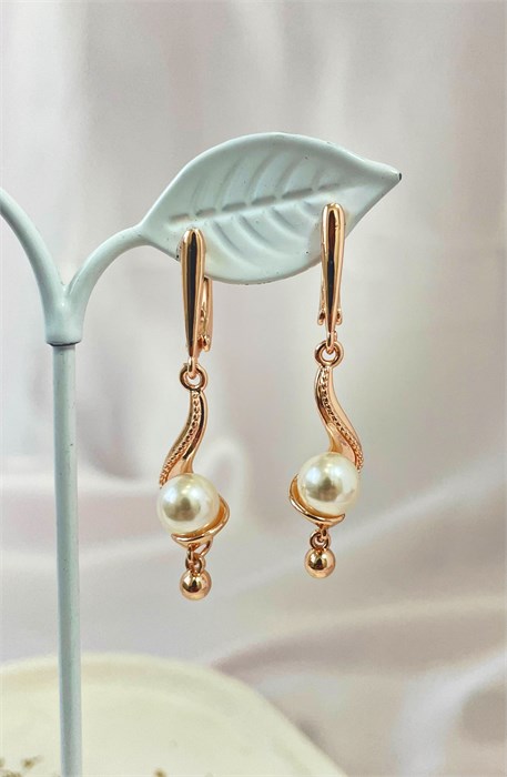 Серьги "Жемчужный сон" (д7) 19644