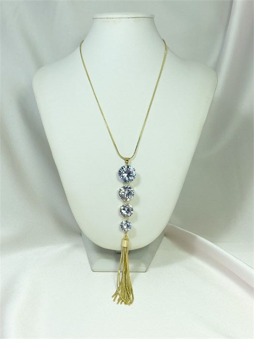 Колье  "4 камня" (И1) 19706