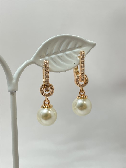 Серьги "Жемчужная нежность" 19709