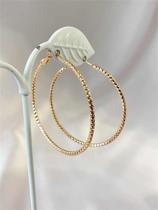 Серьги-кольца "Африканский мотив" 5,0 (А6) 19765