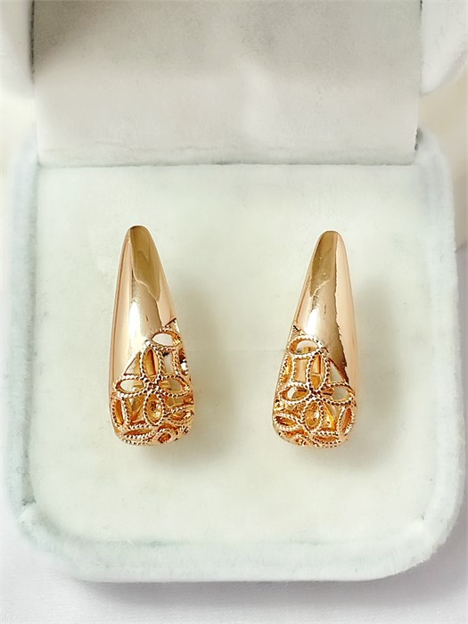 Серьги "Грация золота" 19858