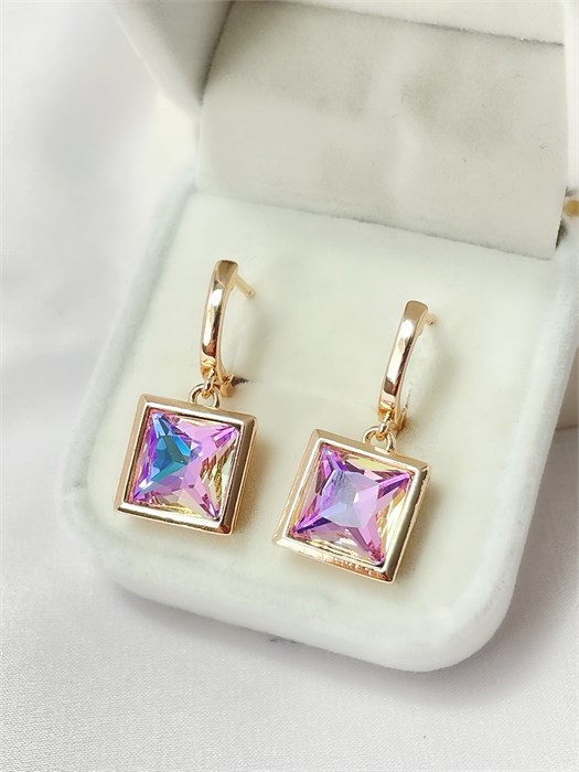 Серьги "Радужные льдинки" 19910