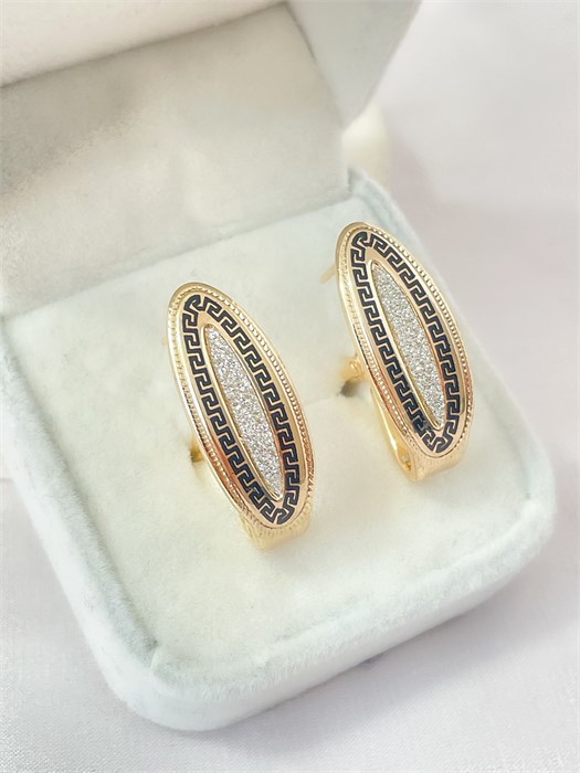 Серьги "Мерцание нежности" 19965