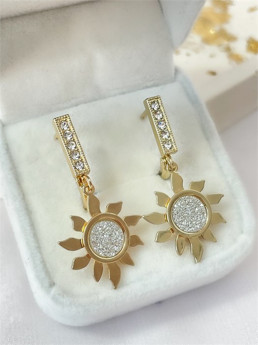 Серьги  «Солнце пустыни» 19966