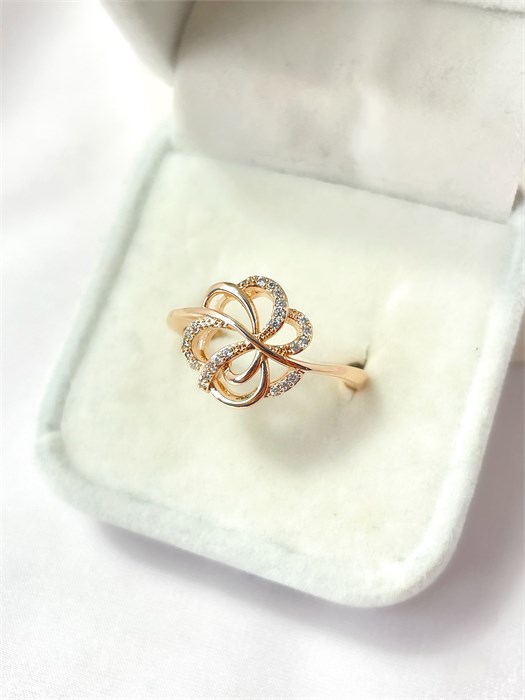 Кольцо "Цветок счастья" 20024