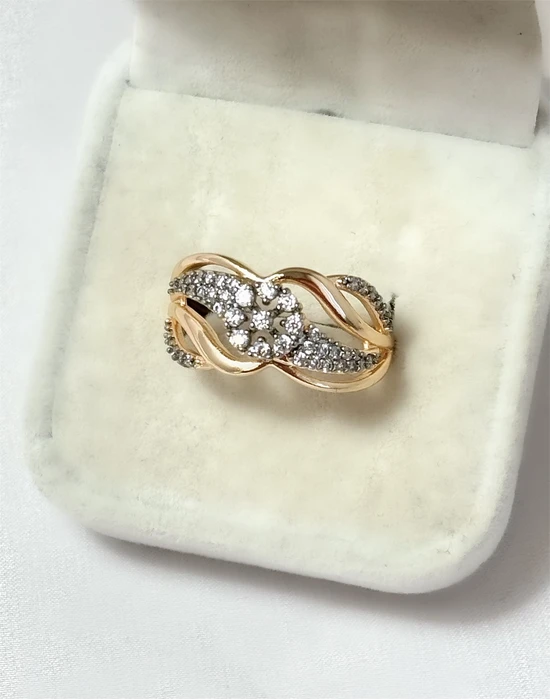 Кольцо "Волшебный цветок" 20768