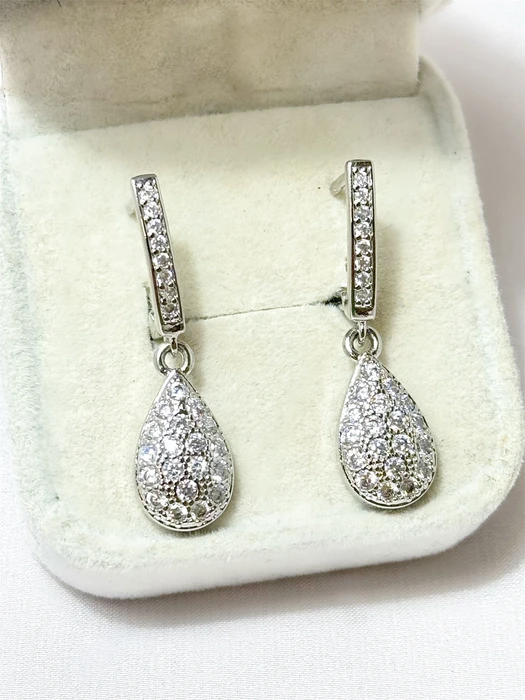 Серьги "Зимняя сказка» 20771