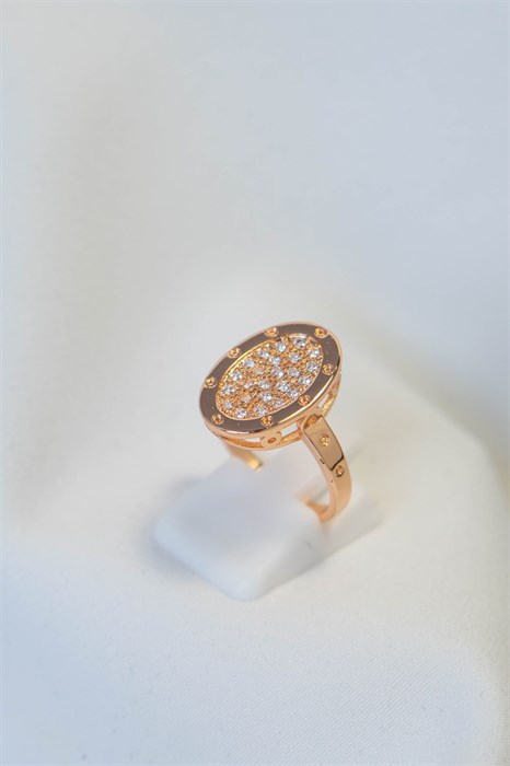Кольцо из дубайского золота "Вояж" - фото 88639
