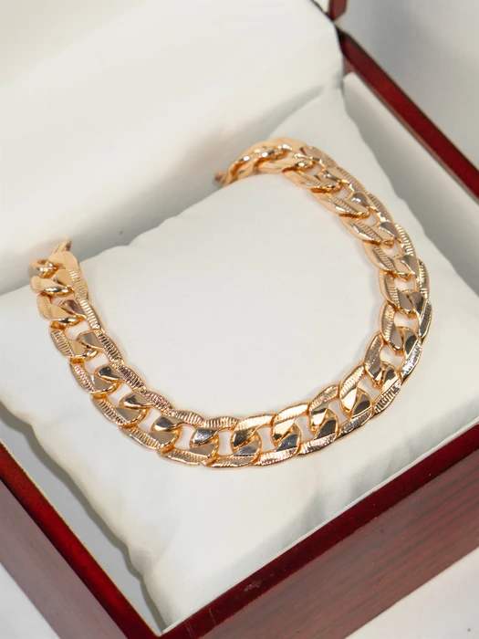 Браслет  "BULGARI" рельефный 1,0 см. (г12) 5878