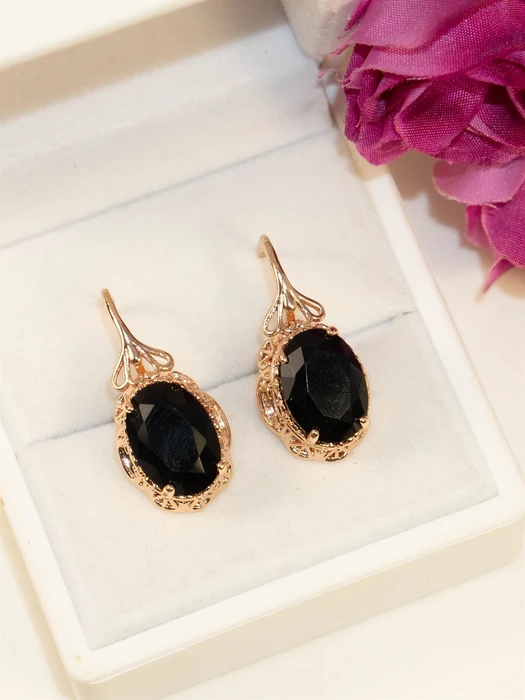 Серьги "Благородный агат" (Б1) 14072