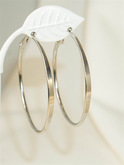 Серьги-кольца "Тайна серебра" 6,0  (А9)  - фото 97089