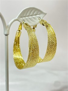 Серьги-кольца 