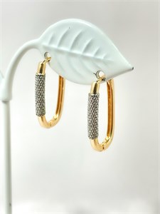 Серьги «Стильный акцент» 20056