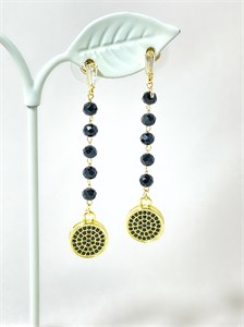 Серьги «Сияние ночи» 20096