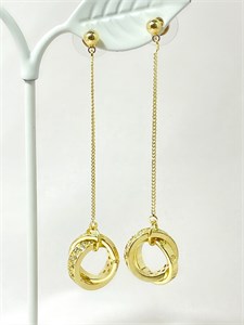 Серьги «Гравитация» 20098