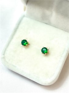 Серьги-гвоздики 