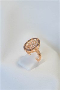 Кольцо из дубайского золота "Вояж"