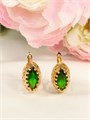 Серьги "Изумрудная красота" (Б6) 14410