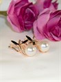 Серьги "Жемчужное утро" (Б2) 14277