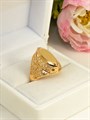 Кольцо из дубайского золота "Герцогиня"  - фото 100558