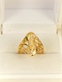 Кольцо из дубайского золота "Агния" - фото 100626