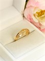 Кольцо из дубайского золота "Флоранс" - фото 100818
