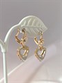 Серьги "Хрустальная любовь" (Д6) 14672