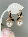 Серьги "Жемчужное утро" (Б2) 14277