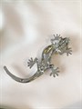 Брошь "Хрустальная ящерица" (И3) 15092