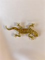Брошь "Золотая ящерица" 15349