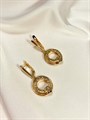 Серьги "Bulgari gold" (Д7) 15418