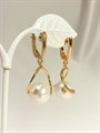 Серьги  "Жемчужный вальс" (Г8) 15537
