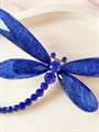 Брошь "Сапфировая стрекоза" (И3) 10685