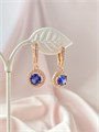 Серьги "Лазурная роскошь" 15898