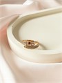 Кольцо "Кристальный ремешок" 16004