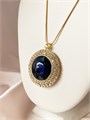 Колье  "Совершенство сапфира" 16102