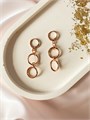 Серьги "Золотые колечки" (Г2) 16106