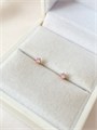 Серьги-гвоздики "Огоньки" (Г8) 16174