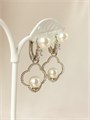 Серьги "Жемчужины счастья" (А7) 16325