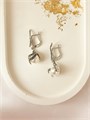 Серьги "Дивные объятия" (А8) 16328