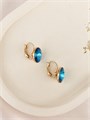 Серьги "Бирюзовое сияние" (А2) 16363