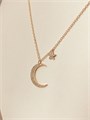 Колье "Кристальный месяц" (И1) 16405