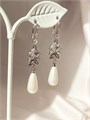 Серьги "Жемчужные капельки" (В9) 16467