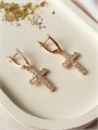 Серьги "Алмазные крестики" (А4) 16642