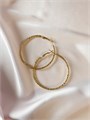 Серьги-кольца "Блеск золота" (Г9) 16649